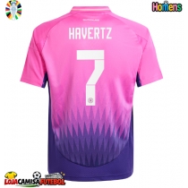 Camisa de Futebol Alemanha Kai Havertz #7 Equipamento Secundário Europeu 2024 Manga Curta